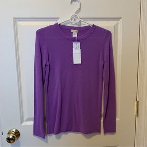 NWT J. Crew Cashmere Sweater, XS